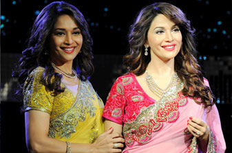 Madhuri Dixit unveils statue at Madame Tussauds